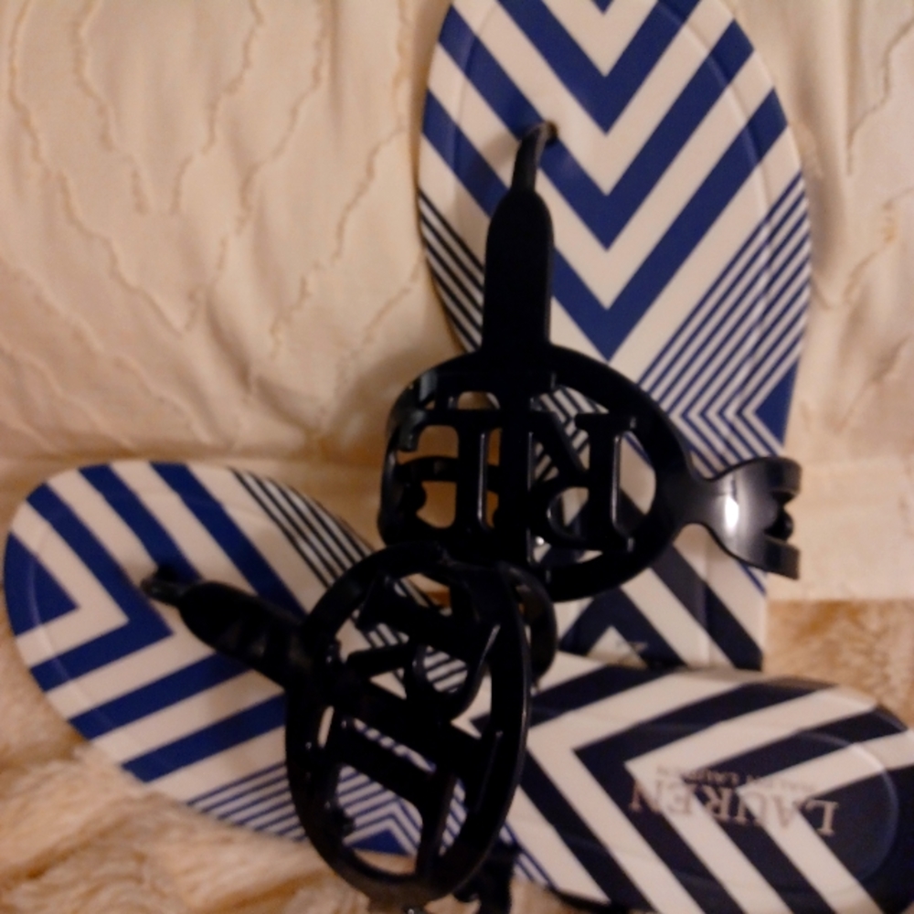 Ralph Lauren thong flats